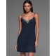Короткая трикотажная сорочка Mia-Amore COURTNEY 5200, Цвет: темно-синий, Размеры: M