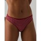 Набор трусов стрингов Ysabel Mora 19010 (2 шт) розовый + бордовый, Цвет: розовый + бордовый, Размеры: S