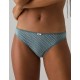Набор трусов бразилиана Ysabel Mora 19016 (2 шт) серо-голубой + белый, Цвет: серо-голубой + белый, Размеры: S
