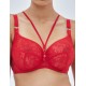 Бюстгальтер кружевной мягкий Alles CHIARA M красный, Цвет: красный, Размеры: 70F Бюстгальтер кружевной мягкий Alles CHIARA M красный, Цвет: красный, Размеры: 70F