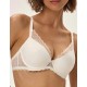 Бюстгальтер с пуш-ап вкладышами Esotiq 41730 OPRAH молочный, Цвет: молочный, Размеры: 75F