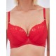 Бюстгальтер пуш-ап Alles ADORE P-UP Red, Цвет: красный, Размеры: 100B