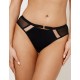 Трусики бразилиана Subtille BUTTERFLY BLACK mini, Цвет: черный, Размеры: M