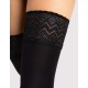 Чулки на кружевной коронке Fiore 4107/O ESTER 60 den, Цвет: черный, Размеры: 3