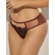 Трусики бразилиана Kinga PRALINE 1136/2-B, Цвет: шоколадный, Размеры: S