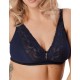 Мягкий бюстгальтер бралетт Mefemi SIMONE M Non индиго, Цвет: индиго, Размеры: S