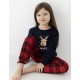 Детская пижама Sensis LUCY KIDS, Цвет: темно-синий, Размеры: 122-128