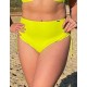 Трусы пляжные высокие Kris Line MALIBU high waist лимон, Цвет: лимон, Размеры: 3XL