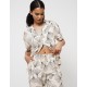 Пижама с брюками из вискозы Aruelle SEASHELL, Цвет: экрю, Размеры: S