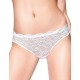 Кружевные трусики бразилиана Infiore RUMBA 887 bianco, Цвет: bianco (белый), Размеры: L