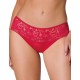 Кружевные трусики слипы MAT HANNAH F-0115-5 Red, Цвет: красный, Размеры: L