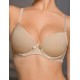 Бюстгальтер балконет пуш-ап Amelie MICROLACE 8030 бежевый, Цвет: бежевый, Размеры: 85A