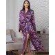 Длинный запашной халат Mia-Amore KAMEYA 4459, Цвет: сливовый, Размеры: 4XL/5XL Длинный запашной халат Mia-Amore KAMEYA 4459, Цвет: сливовый, Размеры: 4XL/5XL