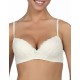 Бюстгальтер балконет с пуш-ап Amelie NINA 1010 молочный, Цвет: молочный, Размеры: 70A