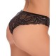 Трусы бразилиана Leilieve SAVOIR FAIRE 9500 nero, Цвет: nero (черный), Размеры: XL
