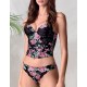 Комплект Lormar LOOK Loo52802 бюстье+бразилиана nero, Цвет: nero (черный), Размеры: 75B