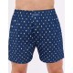 Свободные трусы шорты Cornette 002/008-19 COMFORT темно-синий/белый, Цвет: темно-синий/белый, Размеры: XL
