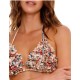Цветочный верх купальника Agua Bendita 17051 LOLITA BLUSH, Цвет: бежевый, Размеры: L