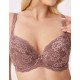 Бюстгальтер с вкладышами пуш-ап Elli 8040 кофейно-розовый, Цвет: кофейно-розовый, Размеры: 85E