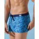 Мужские плавки боксеры Jolidon B649I голубой принт, Цвет: голубой принт, Размеры: L