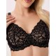 Мягкий кружевной бюстгальтер Nikol Djumon 185 16 черный, Цвет: черный, Размеры: 85C