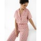 Пижама с брюками из викозы Sensis SOFIJA, Цвет: розовый, Размеры: XL