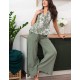 Хлопковый брючный комплект Mia-Amore MARIBEL 5486, Цвет: оливковый, Размеры: L