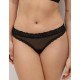 Трусики бразилиано Ysabel Mora 10725 чёрный, Цвет: чёрный, Размеры: L