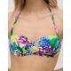 Бюст бандо с тропическим принтом Ysabel Mora SALINA 83013, Цвет: мульти, Размеры: 85B