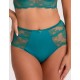 Кружевные трусы бразилиана Bella Misteria EMERALD ABYSS brazilian ZIELONY, Цвет: изумрудный, Размеры: L