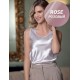 Розовая атласная майка Leilieve C8701 rose, Цвет: rose (розовый), Размеры: L