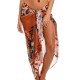 Пляжное парео Agua Bendita 6991 MARINE PAVANA, Цвет: терракотовый, Размеры: UN