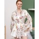 Укороченный шёлковый халат Mia-Amore VIKKI 4624, Цвет: молочный, Размеры: L/XL Укороченный шёлковый халат Mia-Amore VIKKI 4624, Цвет: молочный, Размеры: L/XL
