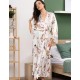 Длинный шёлковый халат Mia-Amore VIKKI 4629, Цвет: молочный, Размеры: 4XL/5XL Длинный шёлковый халат Mia-Amore VIKKI 4629, Цвет: молочный, Размеры: 4XL/5XL