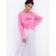 Хлопковая пижама с брюками Sensis MALAYA, Цвет: розовый, Размеры: M Хлопковая пижама с брюками Sensis MALAYA, Цвет: розовый, Размеры: M