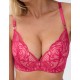 Бюстгальтер супер пуш-ап Alles EUPHORIC ROUGE super P-UP, Цвет: фуксия, Размеры: 70E