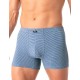 Облегающие боксеры Key MXH 073 серо-голубой, Цвет: серо-голубой, Размеры: XL