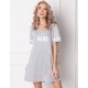 Сорочка Aruelle BABE GREY, Цвет: серый, Размеры: XL