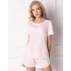 Пижама с шортами Aruelle BABE PINK, Цвет: розовый, Размеры: L