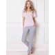 Пижама с брюками Aruelle WILD LOOK PINK, Цвет: розовый/серый, Размеры: XL