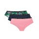 Комплект трусов Esotiq 37175 BEE-BEE (3 шт) розовый/зеленый, Цвет: розовый/зеленый, Размеры: S