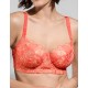 Бюстье с мягкими чашками Empreinte 11204 AGATHE закат, Цвет: закат, Размеры: 75D