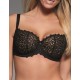 Кружевной бюстгальтер балконет Kris Line BETTY halfcupsoft черный, Цвет: черный, Размеры: 95F