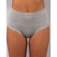 Трусы слип-миди из модала Sielei TODAY 6009 grigio melange, Цвет: grigio melange (серы, Размеры: L