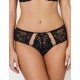 Кружевные трусы бразилиана Subtille BELLA BLACK NEW brazilian, Цвет: черный, Размеры: M