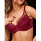 Бюстгальтер на поролоне Albina L COMFORT 8082 бургундия, Цвет: бургундия, Размеры: 90D