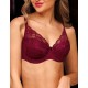 Бюстгальтер с поролоном Albina L COMFORT 8085 бургундия, Цвет: бургундия, Размеры: 75E