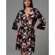 Трикотажный халат с принтом Mia-Amore DAIANA 5573, Цвет: мультицвет, Размеры: 2XL/3XL