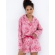 Женская пижама с шортами Sensis KENZIE, Цвет: розовый, Размеры: M