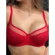Бюстгальтер с мягкой чашкой Albina L ELEGANT 7051 красный, Цвет: красный, Размеры: 85C